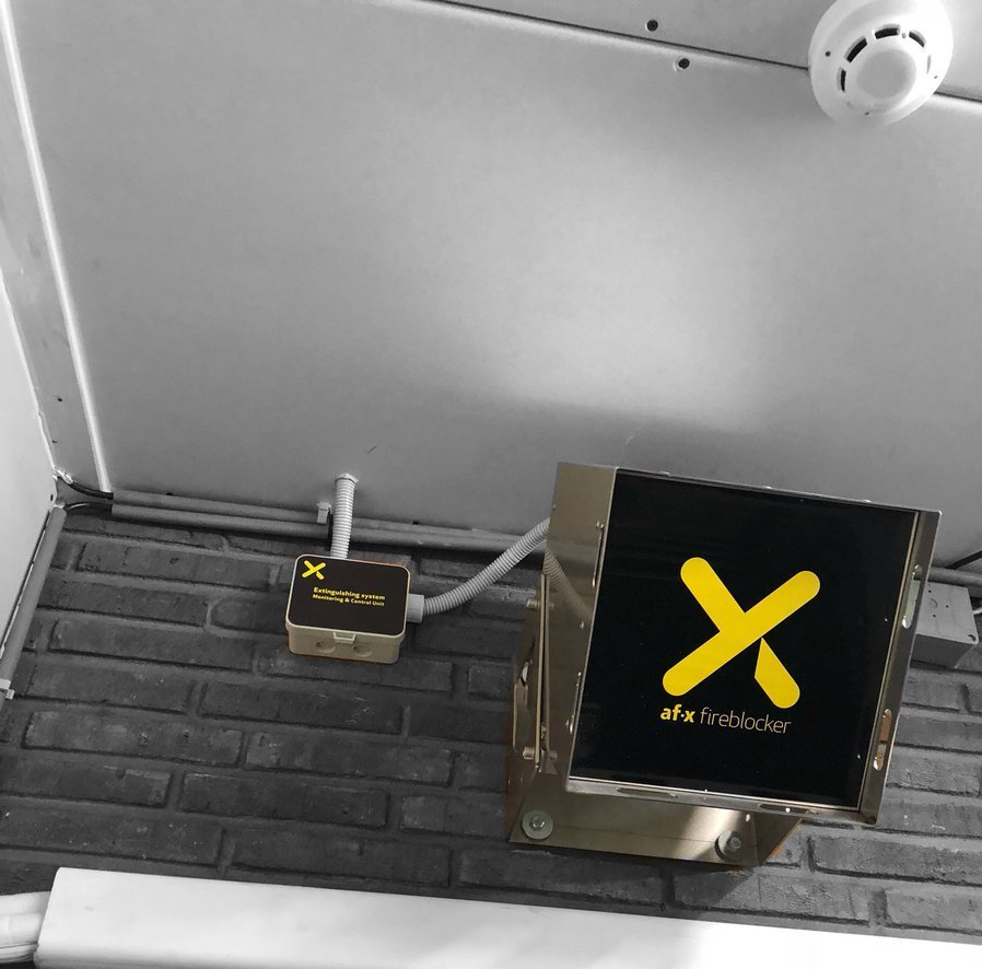 Brandveiligheid Nationaal archief met AF-X Fireblocker